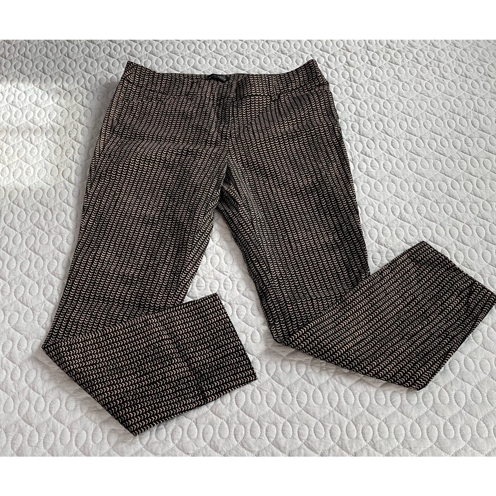 Women’s Willi Smith Printed Stretch Trouser Pants 8